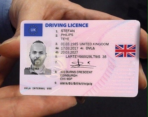 uk fake driving licence